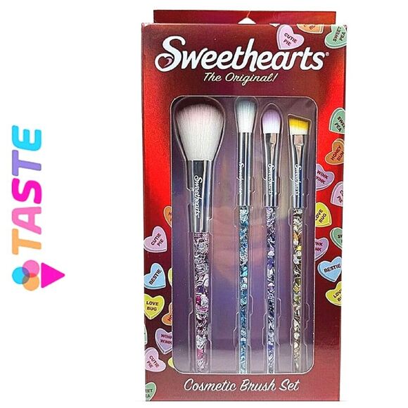 Taste Beauty Sweethearts The Original Heart Confetti/Glitter Filled Brus… - Picture 1 of 8